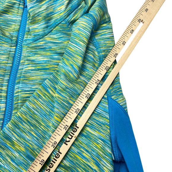 Koppen Jacket Womens M Neon Green Colorblock Performance Stretch Athleisure - Picture 13 of 16